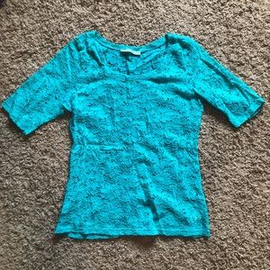Teal Blouse